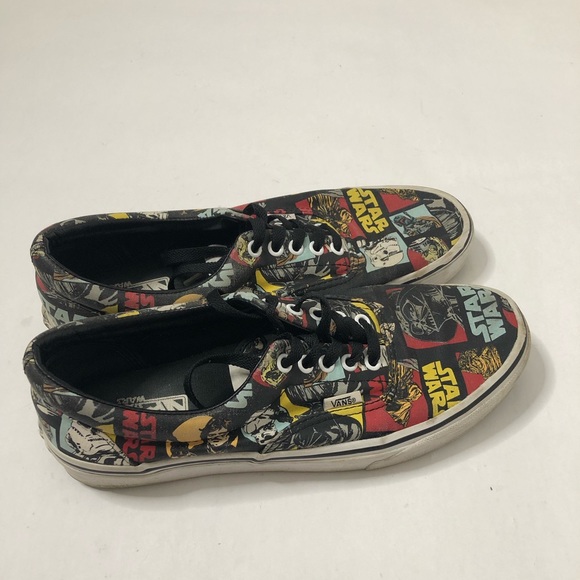 VANS UNISEX ERA SHOES IN STAR WARS CLASSIC REPEAT Size 10.5 Women’s 9 Men’s - Picture 5 of 9